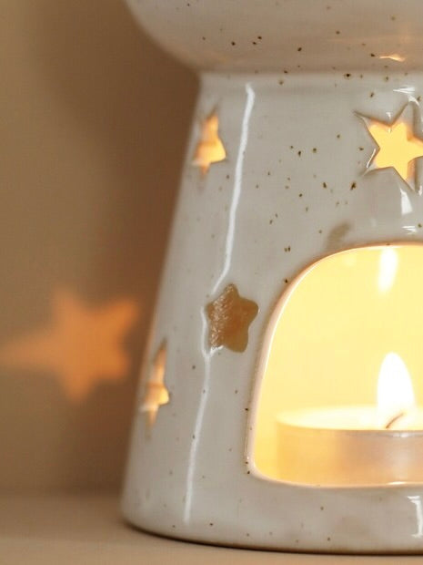 Starry Night Ceramic Wax Melt Burner