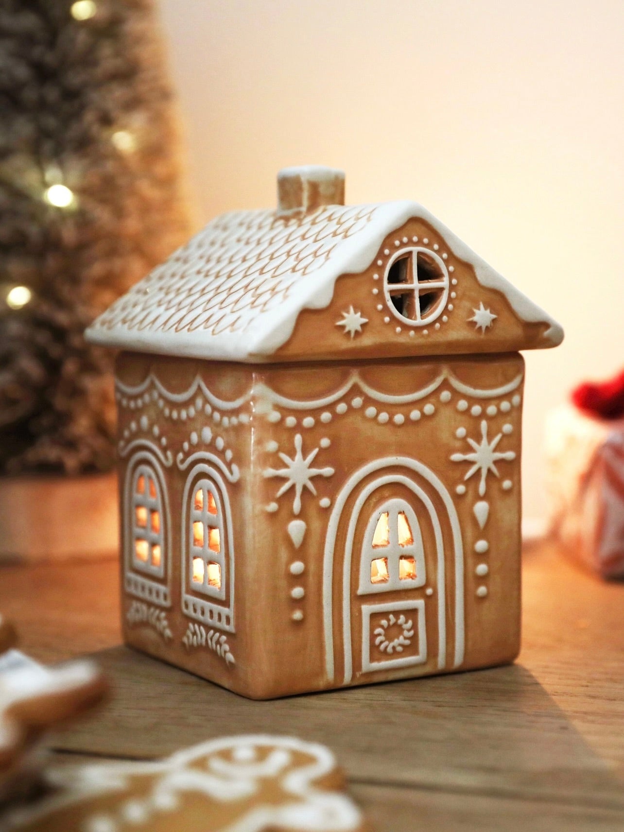 Gingerbread House Wax Melt Burner