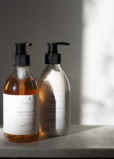 Dark Honey & Tobacco Hand Wash & Lotion