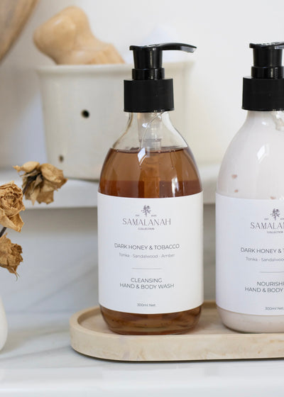 Dark Honey & Tobacco Hand Wash & Lotion