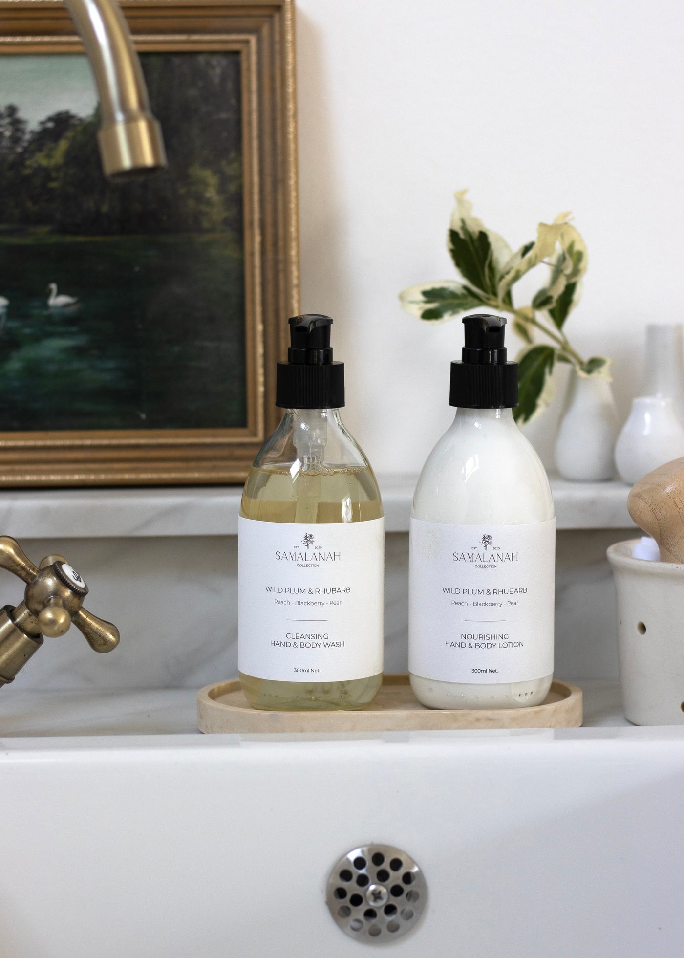 Wild Plum & Rhubarb Wash & Lotion