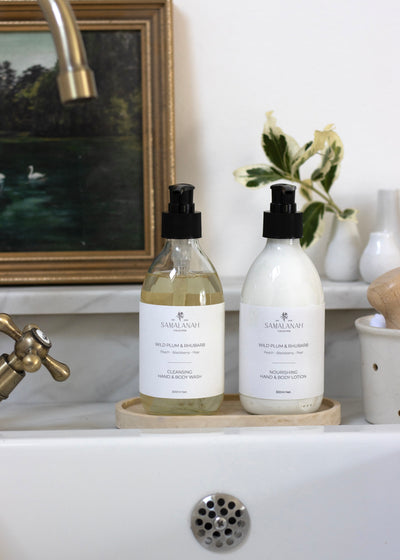 Wild Plum & Rhubarb Wash & Lotion