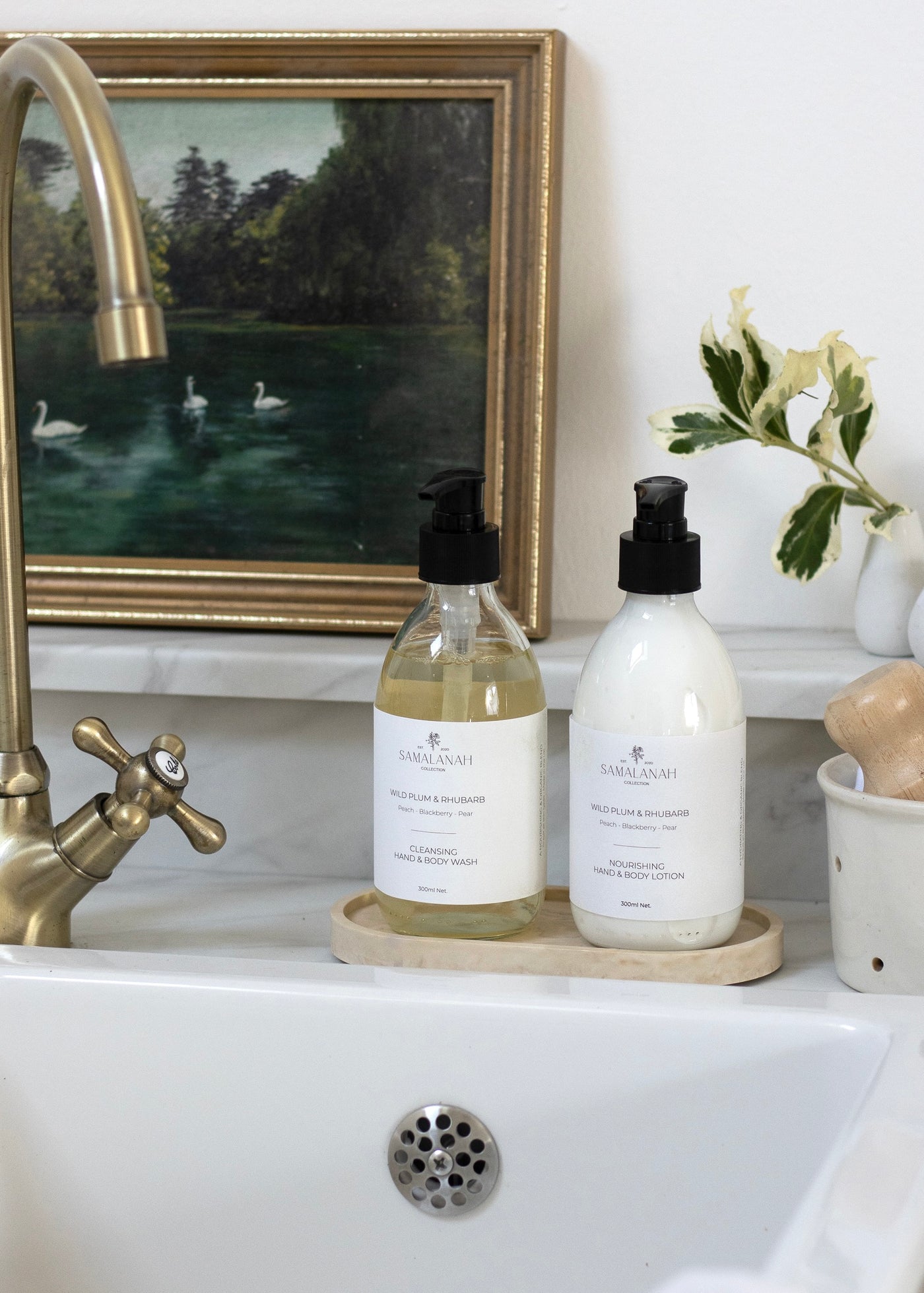 Wild Plum & Rhubarb Wash & Lotion