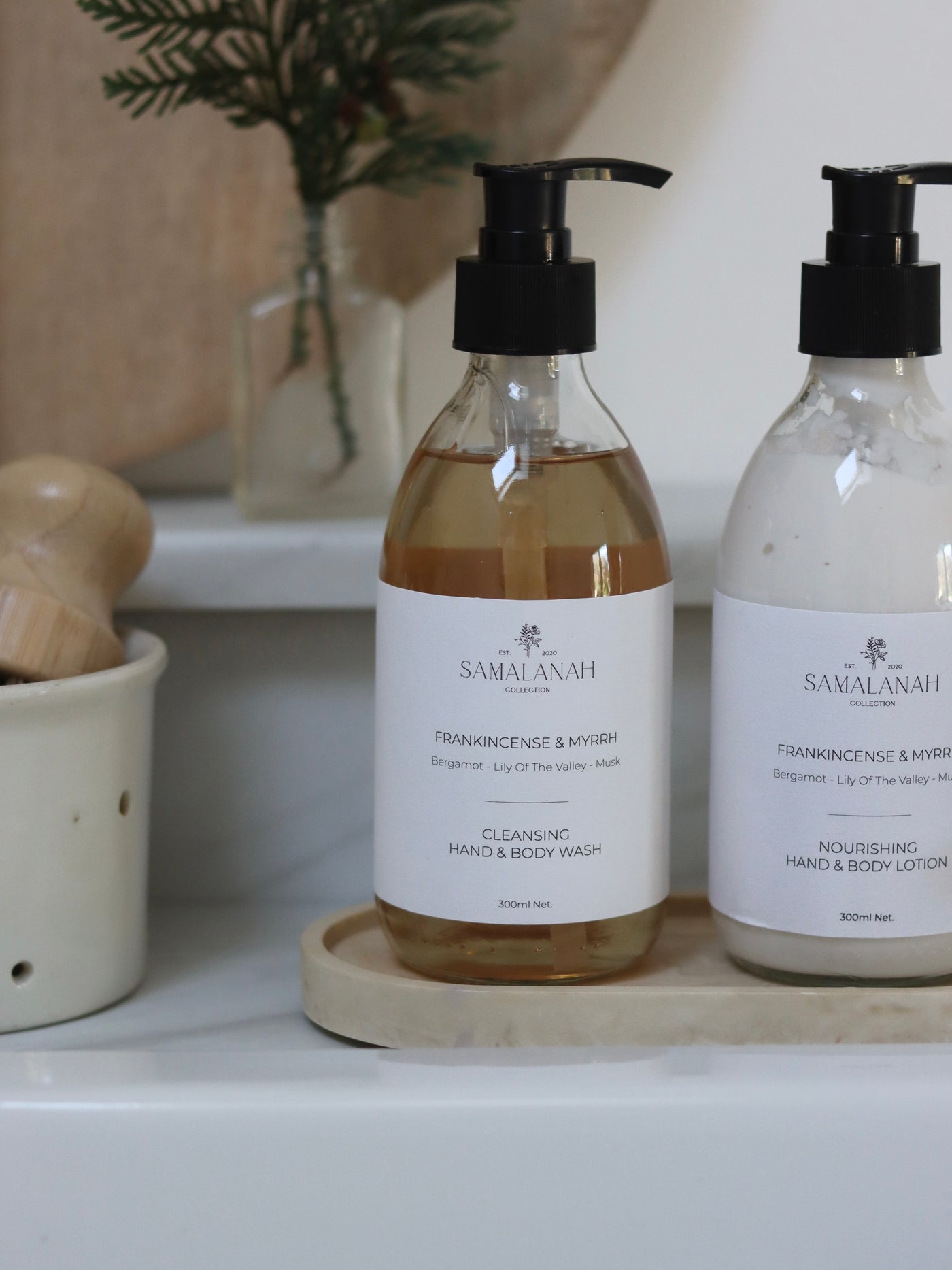 Frankincense & Myrrh Wash & Lotion