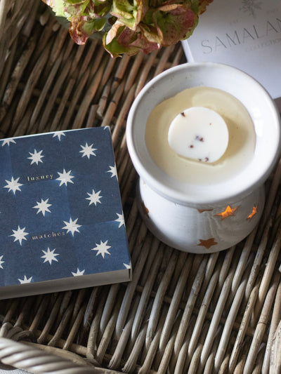 Starry Night Ceramic Wax Melt Burner