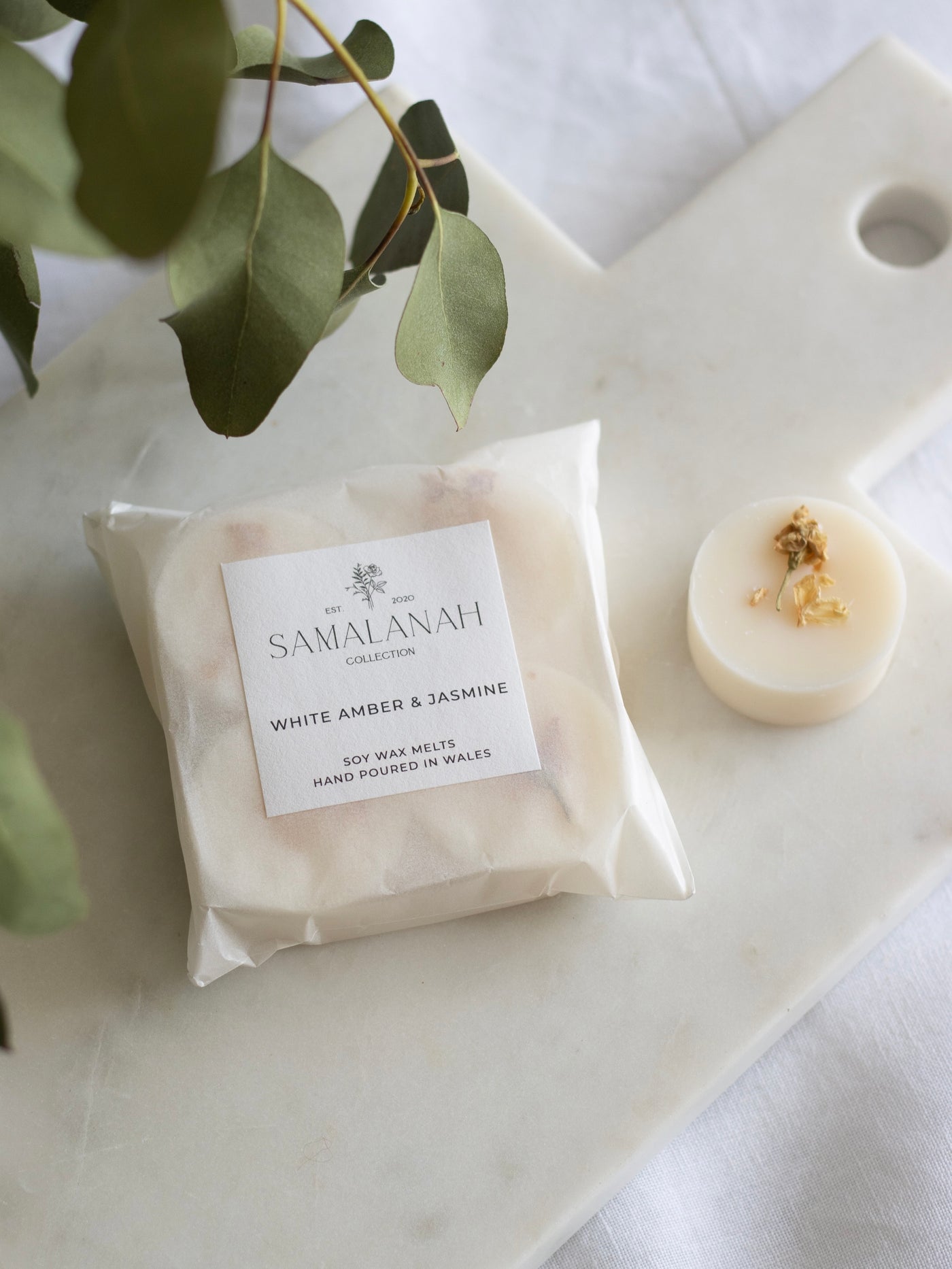 White Amber & Jasmine Soy Wax Melts