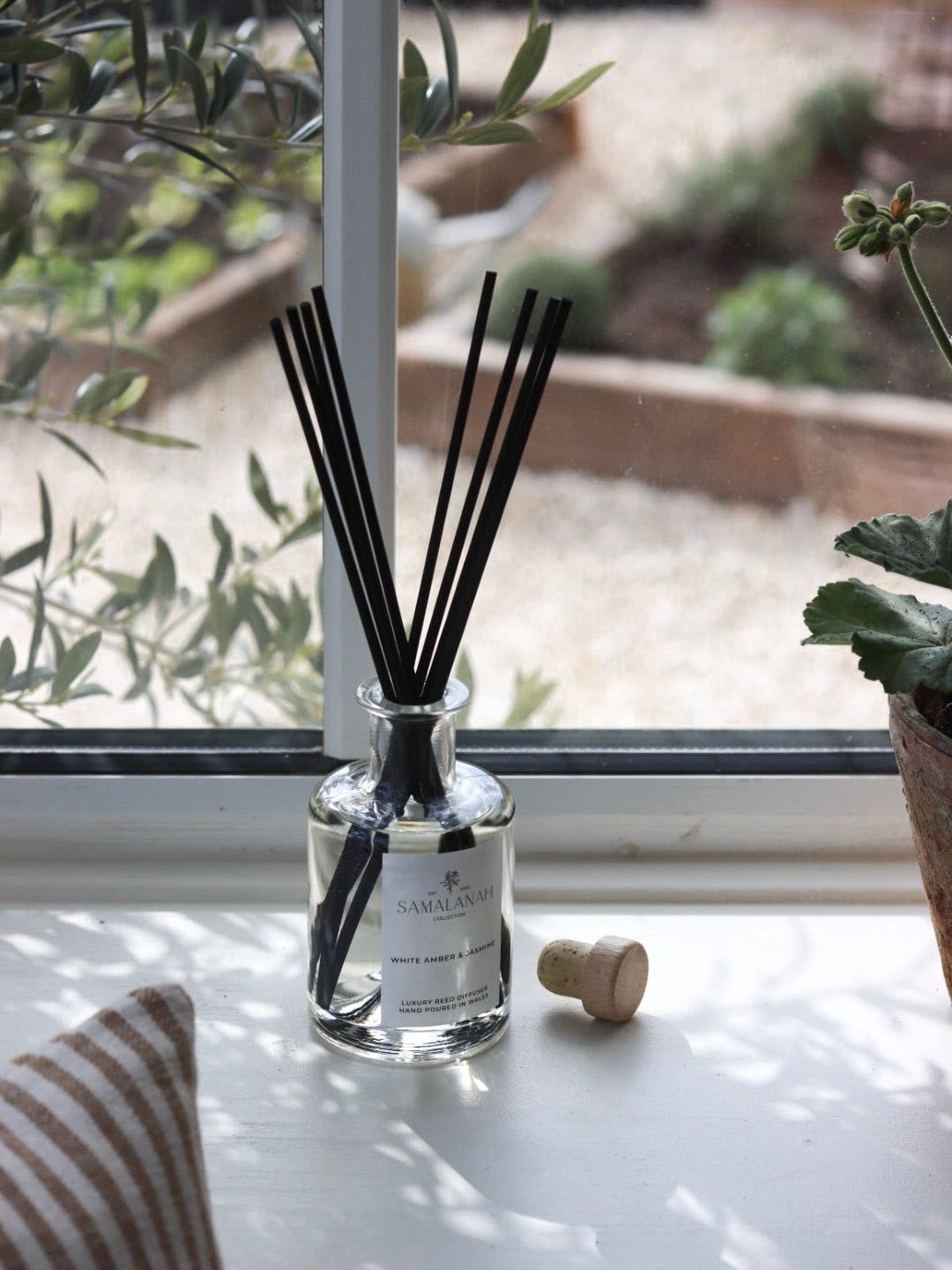 White Amber & Jasmine Reed Diffuser