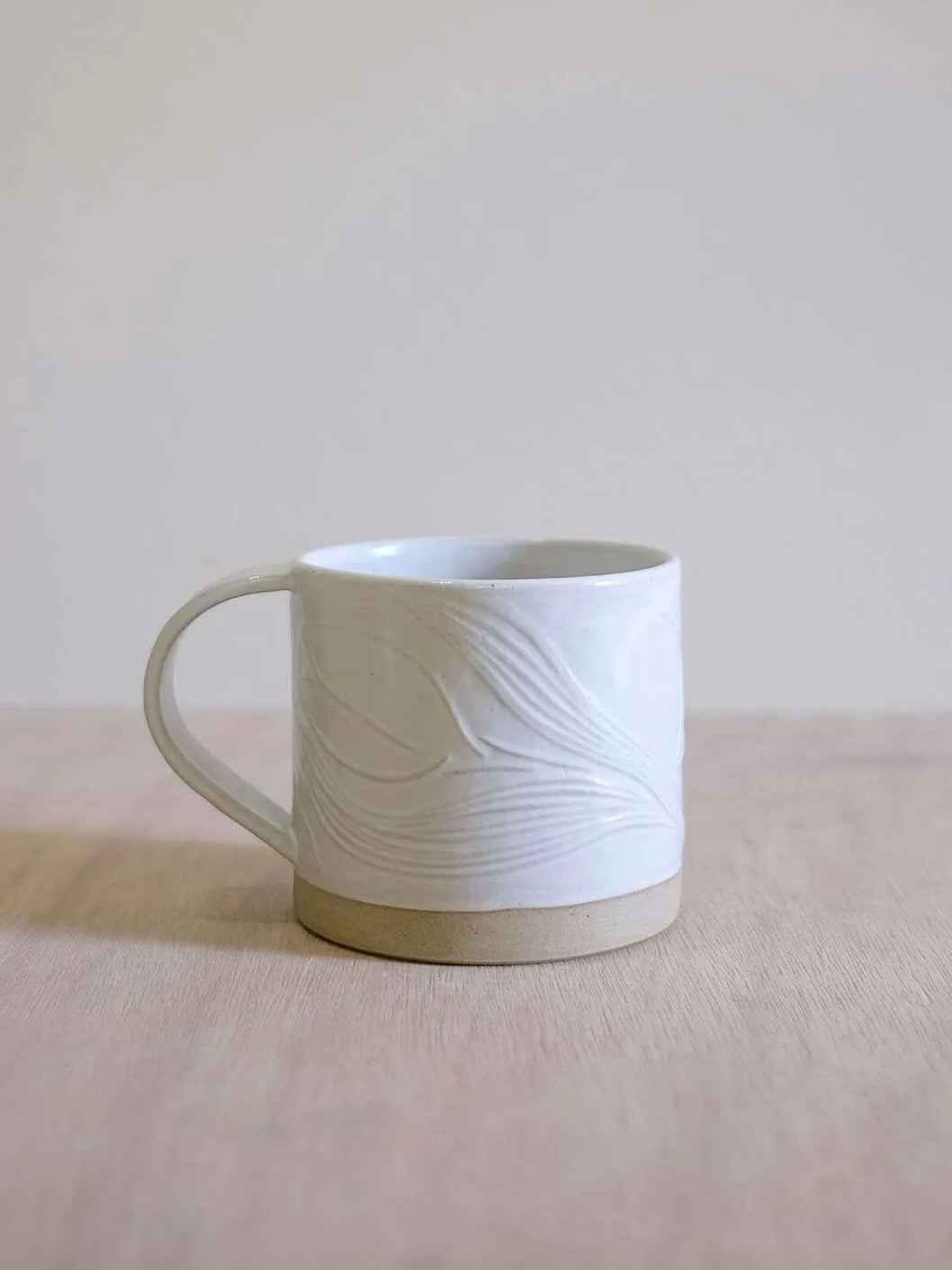 Dreaming of Tulips Everyday Mug - Stone White