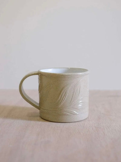 Dreaming of Tulips Everyday Mug - Stone Nude