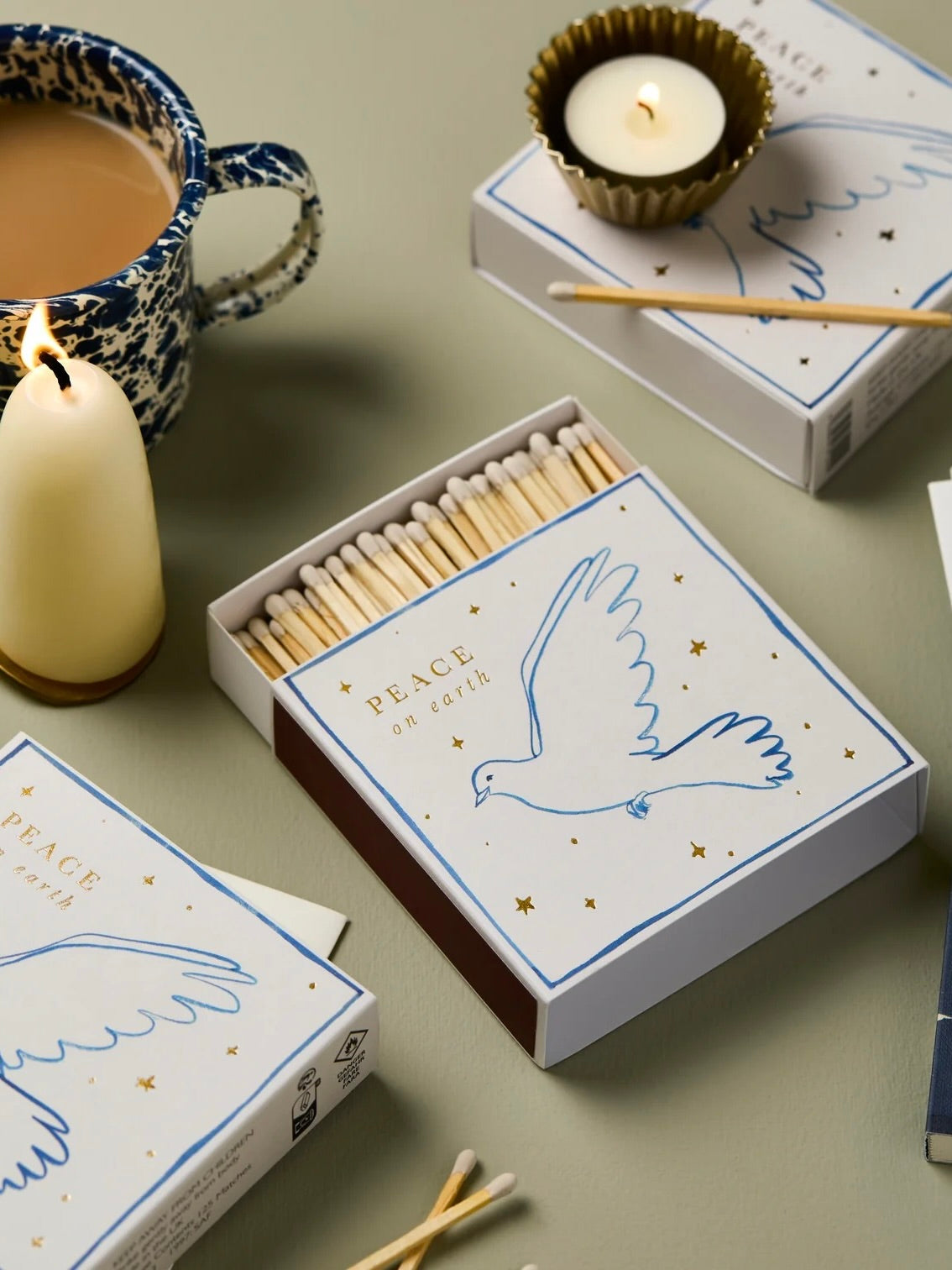 Wanderlust Paper Co. Peace Dove Matches