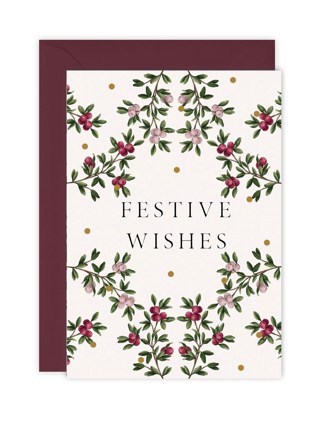 Festive Wishes Christmas Card
