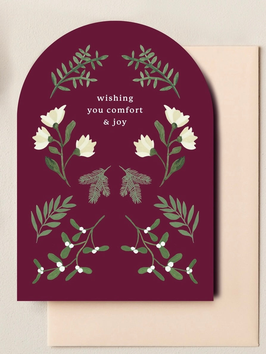 Comfort & Joy Christmas Card