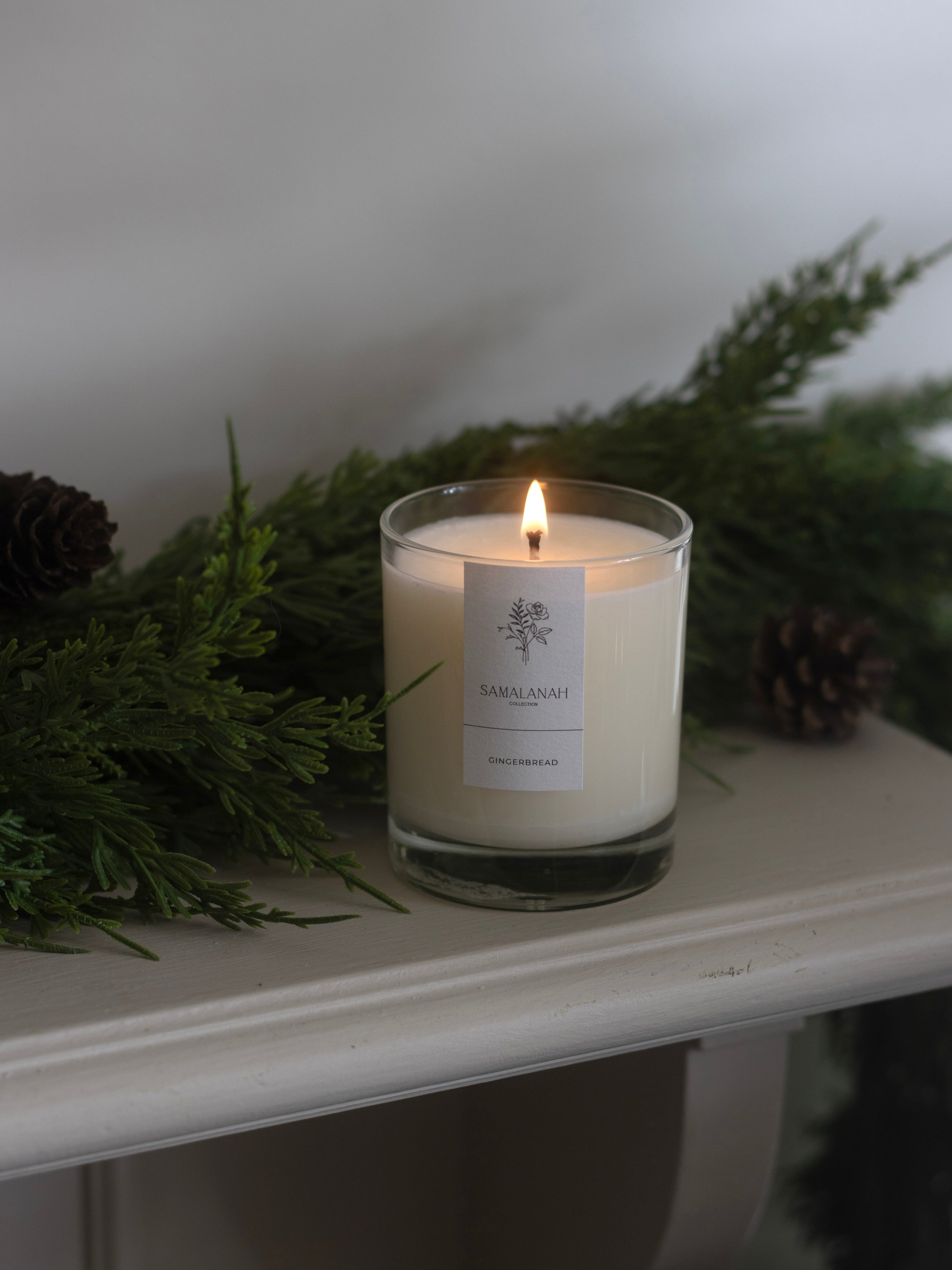 Gingerbread Signature Candle – Samalanah Collection