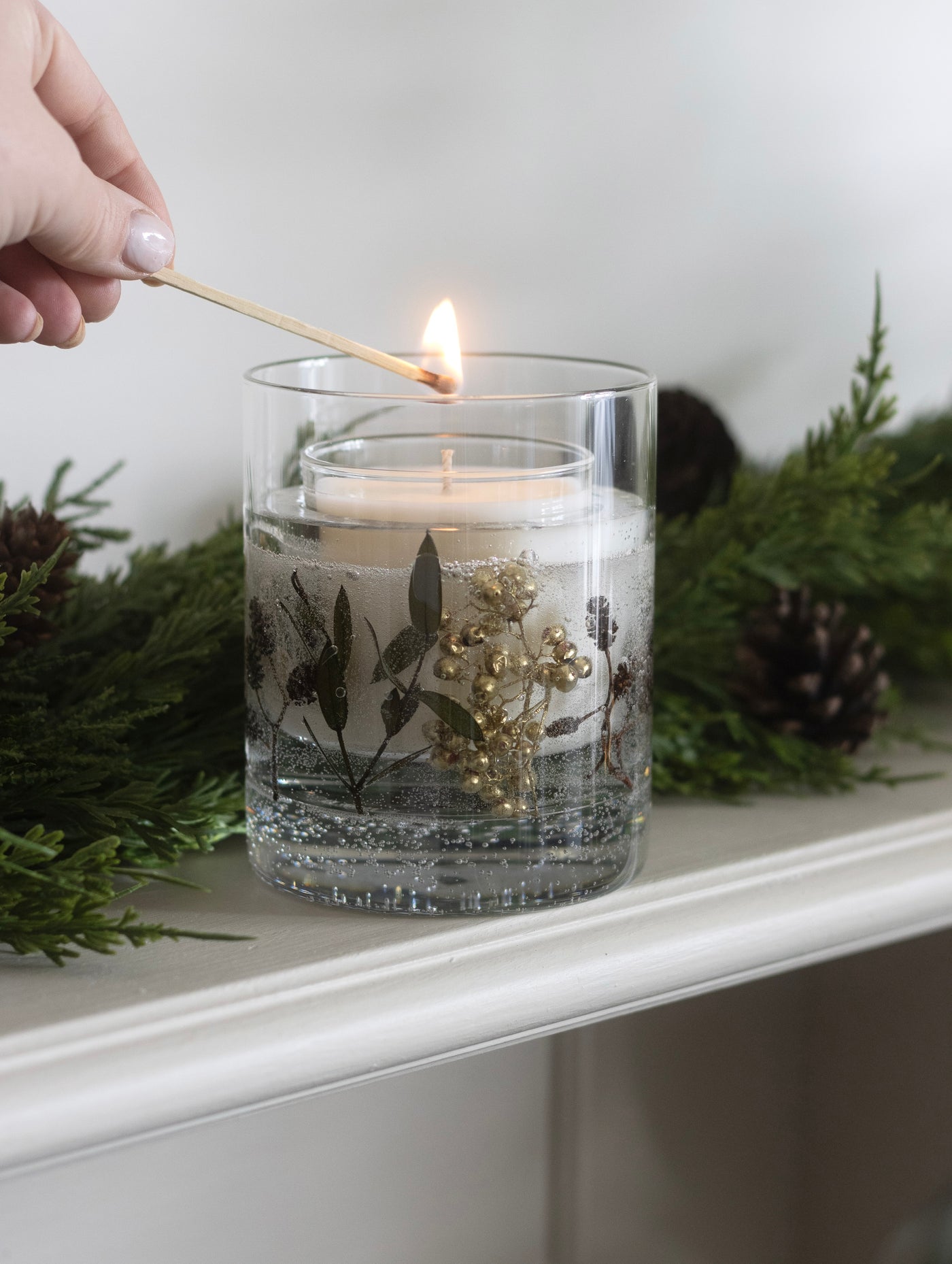 Frosted Pine Botanical Candle