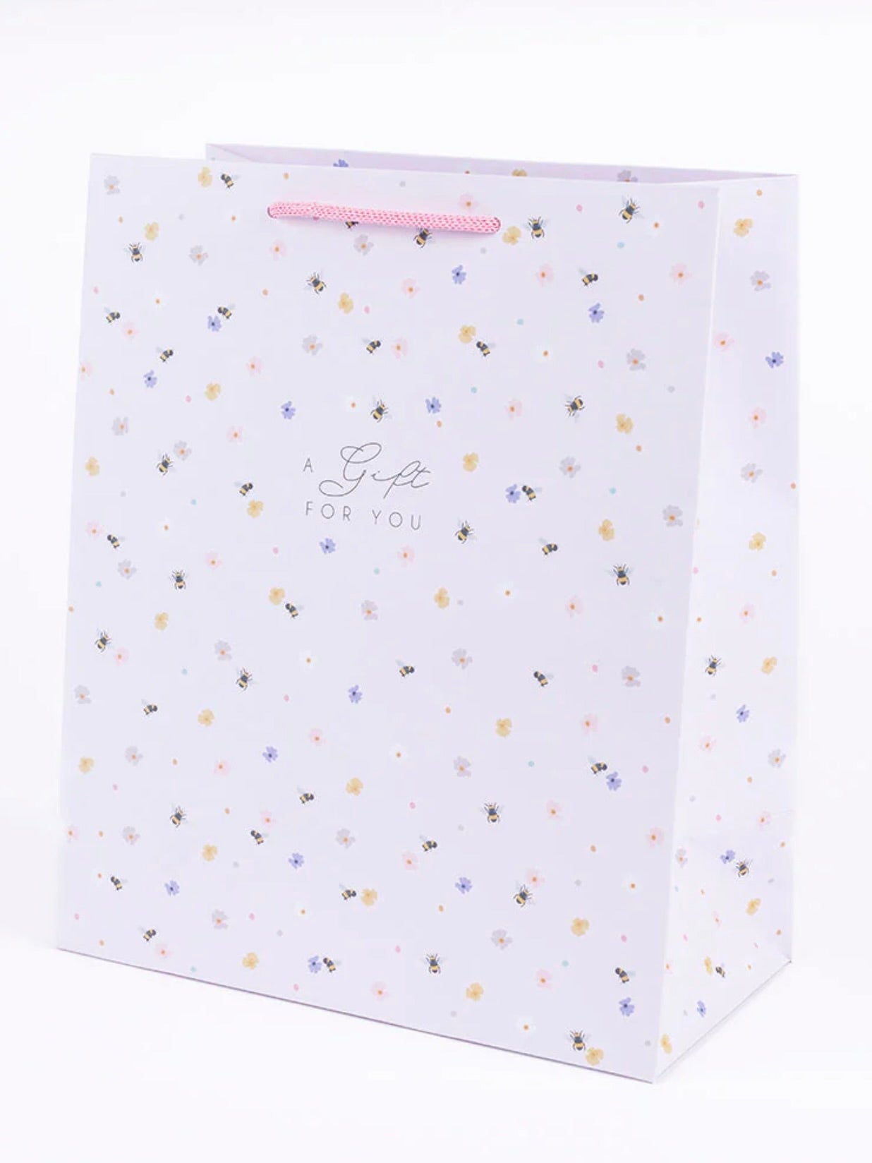 Pink Bee Medium Gift Bag