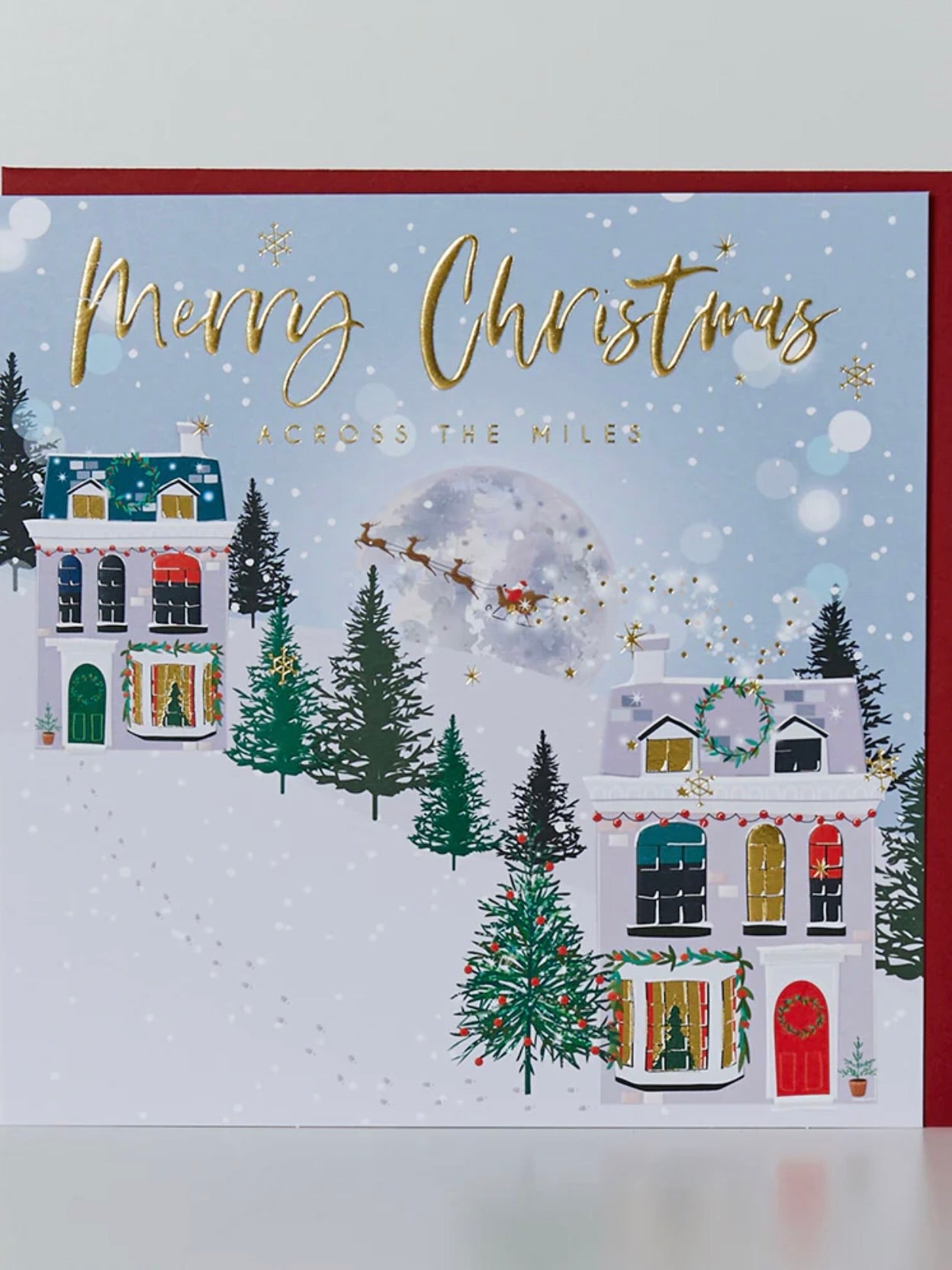 Across The Miles Christmas Card