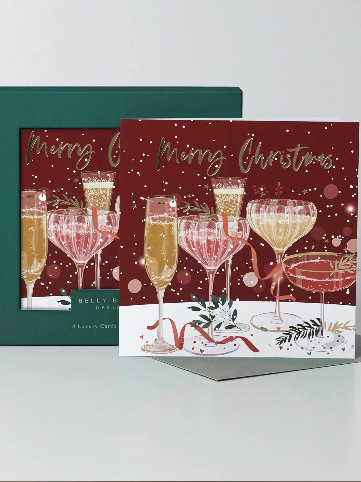 Luxury Boxed Festive Cards - Pack of 8