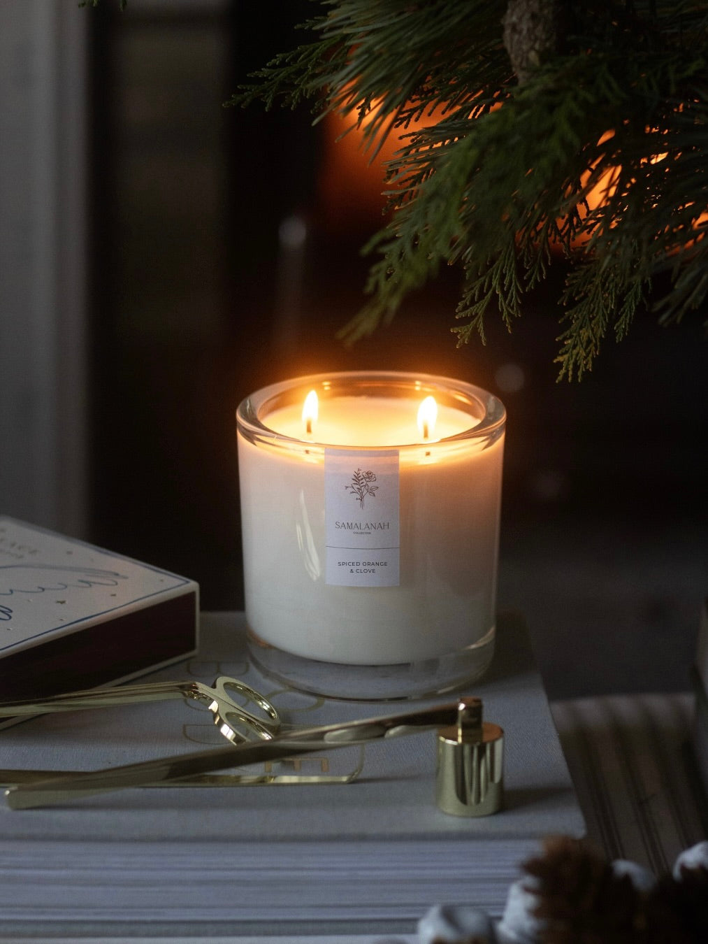 Spiced Orange & Clove Large Luxury Candle