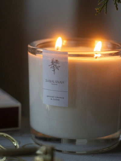 Spiced Orange & Clove Large Luxury Candle
