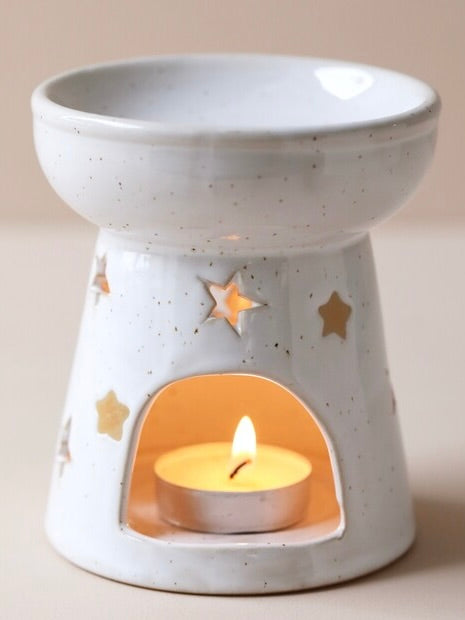 Starry Night Ceramic Wax Melt Burner