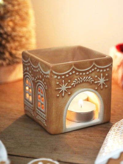 Gingerbread House Wax Melt Burner