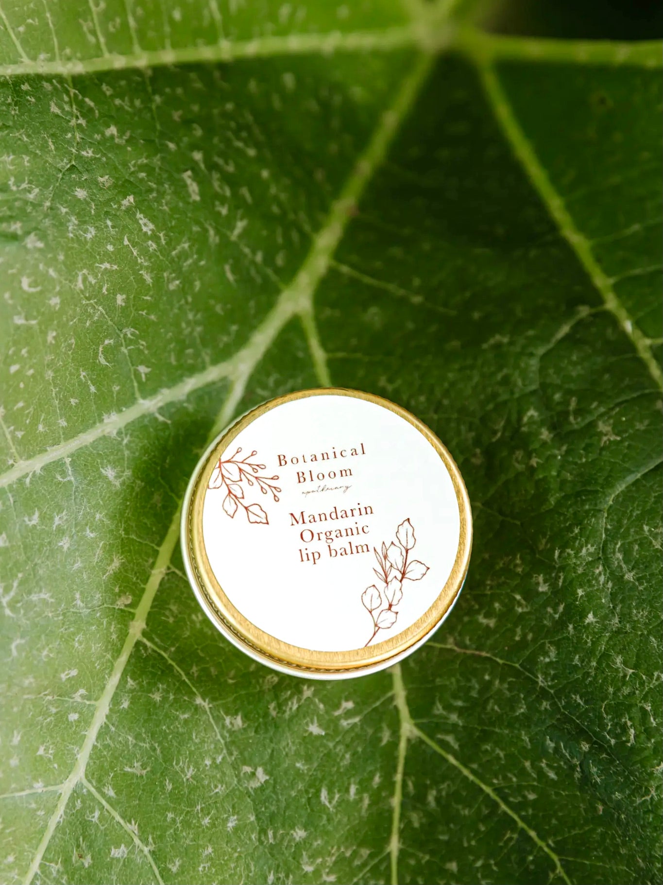 Organic Mandarin Lip Balm