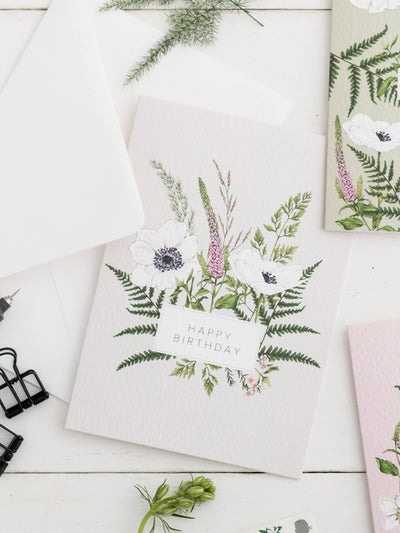 Wild Meadow 'Happy Birthday' Card