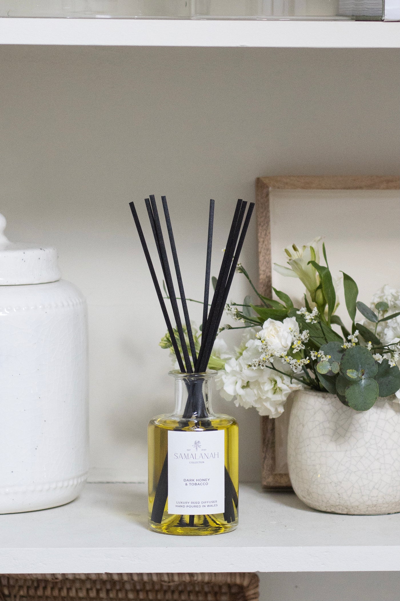 Dark Honey & Tobacco Reed Diffuser