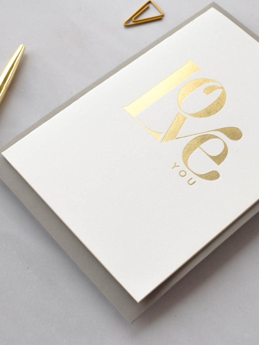 Love You Card