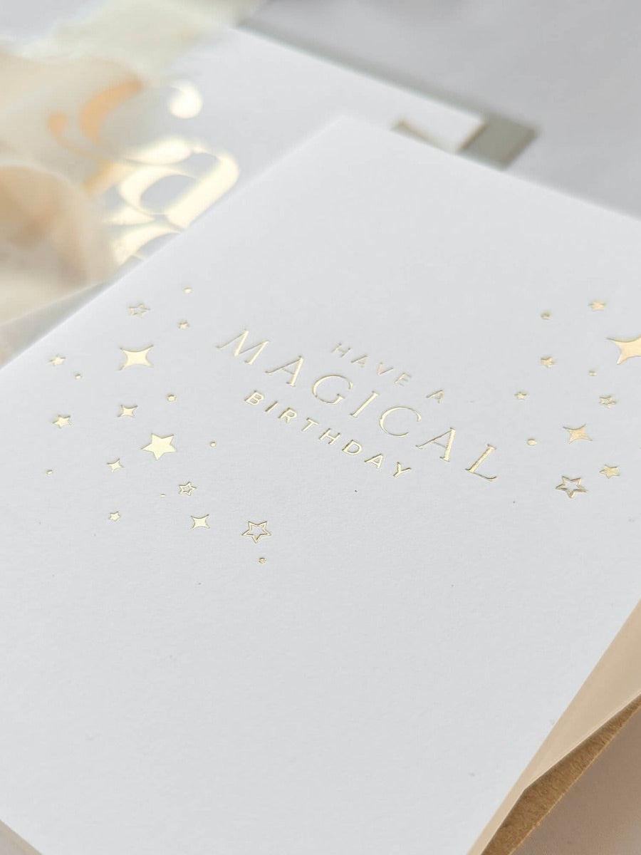 Magical Birthday Card