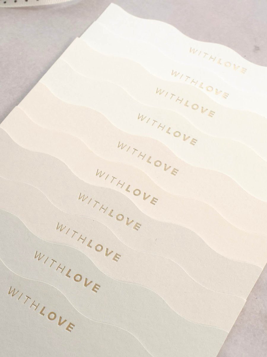 Luxury 'With Love' Note Cards